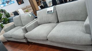 Sofá 3+2 plazas gris