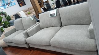 Sofá 3+2 plazas gris