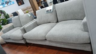 Sofá 3+2 plazas gris