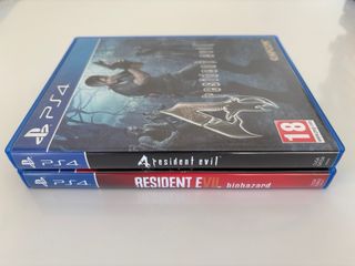 Pack Resident Evil 4 y 7 PS4