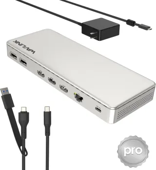 Estación Acoplamiento WAVLINK 3 Monitores