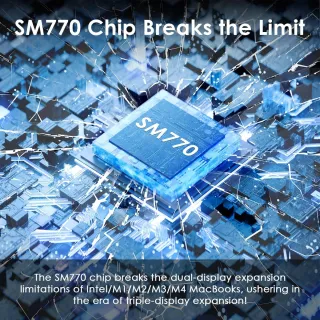 Estación Acoplamiento WAVLINK 3 Monitores