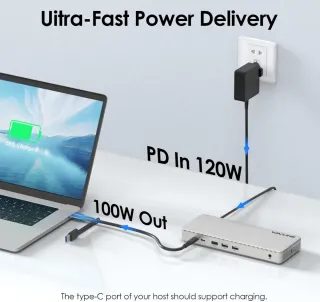 Estación Acoplamiento WAVLINK 3 Monitores