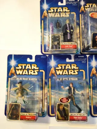 Set Action Figures Star Wars - Hasbro Japan ©2002