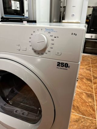 ️ SECADORA CONDENSACIÓN INDESIT 8KG - ¡TURN & GO!