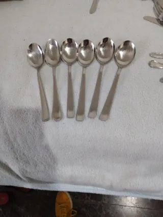 Set 6 Cucchiai Acciaio Inox