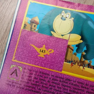 Álbum Disney Aladdin Panini