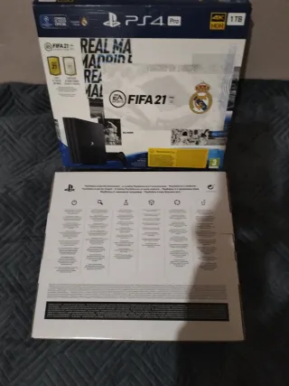 PS4 Pro 1TB FIFA 21 Edición Real Madrid