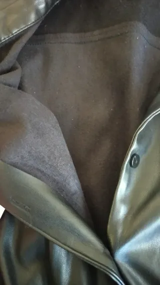 Vestido cuero Zara calentito