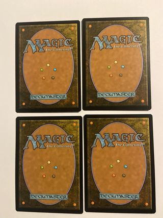 Set di 4 carte Maestri Pietraforgia di Magic: The Gathering