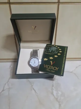 Reloj Viceroy Caballero Plata y Blanco