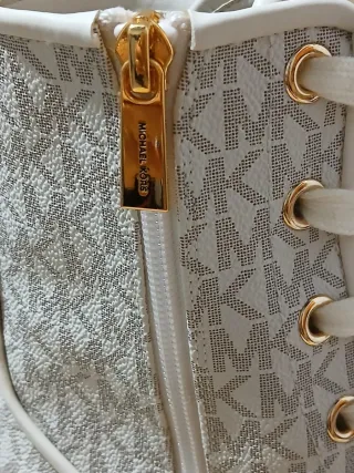 Stivaletti Michael Kors Beige/Bianco