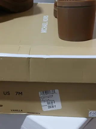 Stivaletti Michael Kors Beige/Bianco