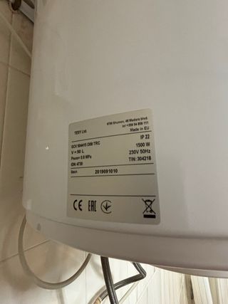 OFERTA URGE VENTA!Termo Eléctrico 50L