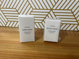 Lote Byredo Super Cedar y Mojave Ghost
