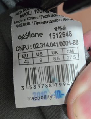 Patines en línea Oxelo FIT 3 Talla 43