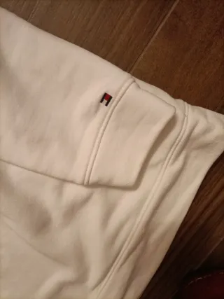 Felpa Tommy Hilfiger bianca donna