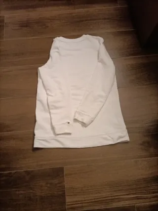 Felpa Tommy Hilfiger bianca donna