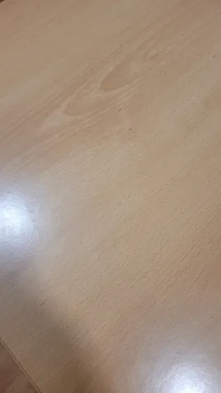 Mesa escolar madera y metal