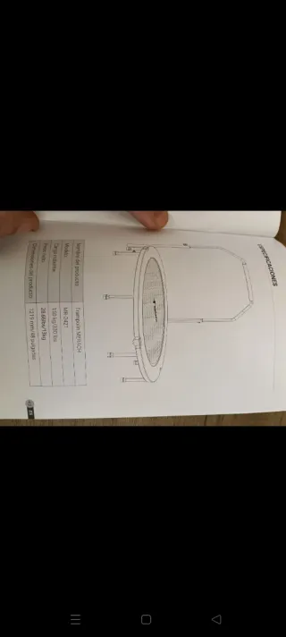Trampolín Fitness Merach Nuevo