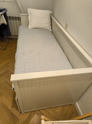 Sofá Cama Ikea Hemnes Blanco