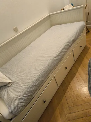 Sofá Cama Ikea Hemnes Blanco