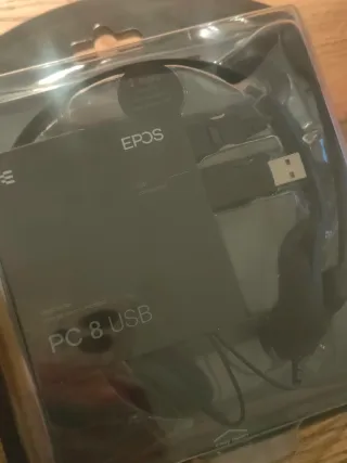 NUEVOS Auriculares Epos PC 8 USB Negro