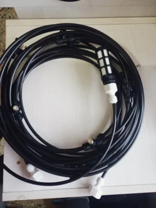 Sistema Nebulizador Refrigeración 9M Negro