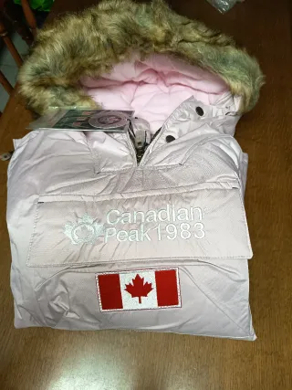 Cazadora Canadian Peak Rosa Talla L