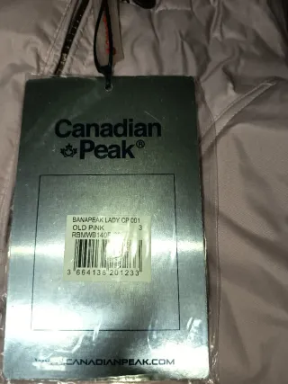Cazadora Canadian Peak Rosa Talla L