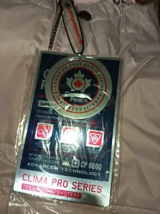 Cazadora Canadian Peak Rosa Talla L