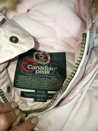 Cazadora Canadian Peak Rosa Talla L