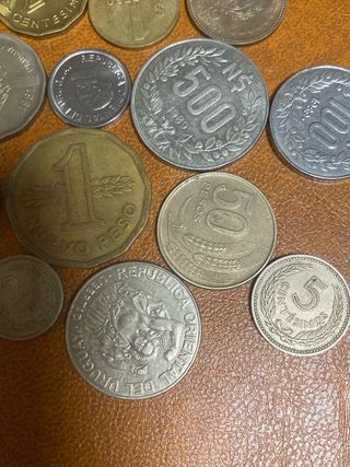Lote 15 Monedas Uruguay