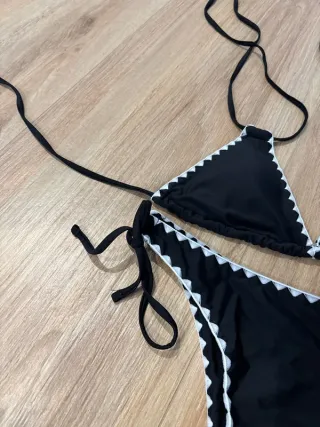 Bikini Shein Negro Talla S