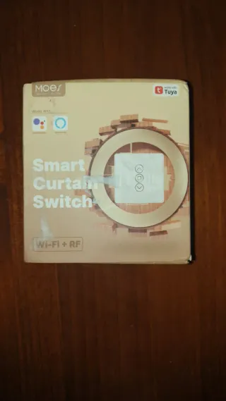 Interruttore intelligente MOES per tende Wi-Fi + RF