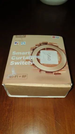 Interruttore intelligente MOES per tende Wi-Fi + RF