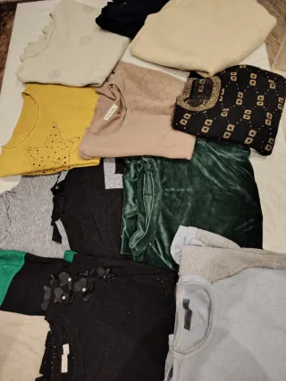 12 maglioncini donna taglia 48/50