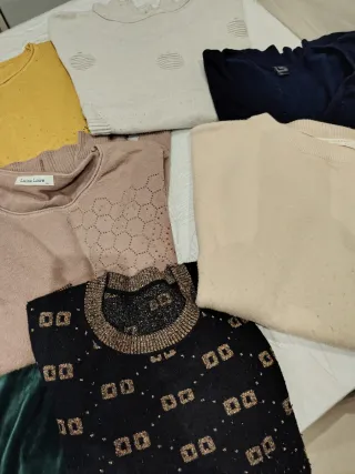 12 maglioncini donna taglia 48/50