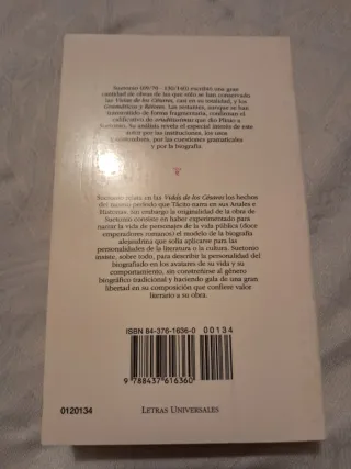 Vidas de los Césares (Letras Universales/ Unive...