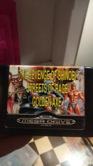 Cartucce di gioco Mega Drive Sega Streets of Rage Shinobi