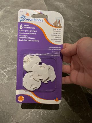 6 Protectores Enchufes Swivel Dreambaby