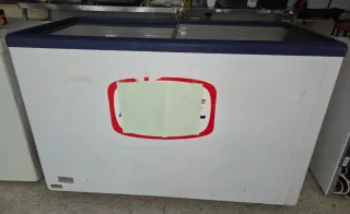 Arcón congelador blanco