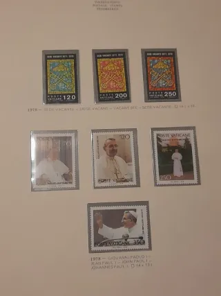 Album di Francobolli Città del Vaticano 1963-1985