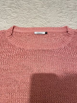 Jersey Only Rosa Mujer Talla M