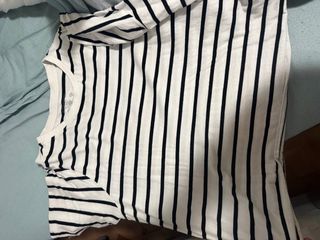 Camiseta Rayas Manga Corta