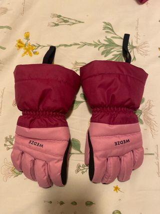 Mono de nieve niña Wedze rosa