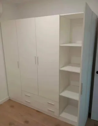 Armario 4 puertas madera