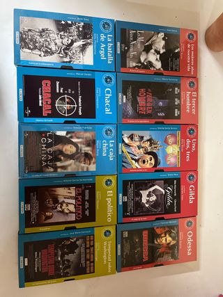 Lote 10 VHS Películas Clásicas Mundo