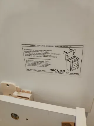 Mueble bañera Mi Cuna