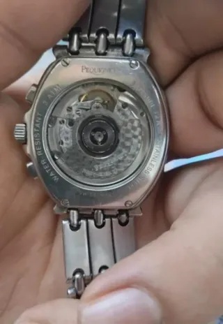 Reloj Pequignet Automático Cronógrafo Oro/acero